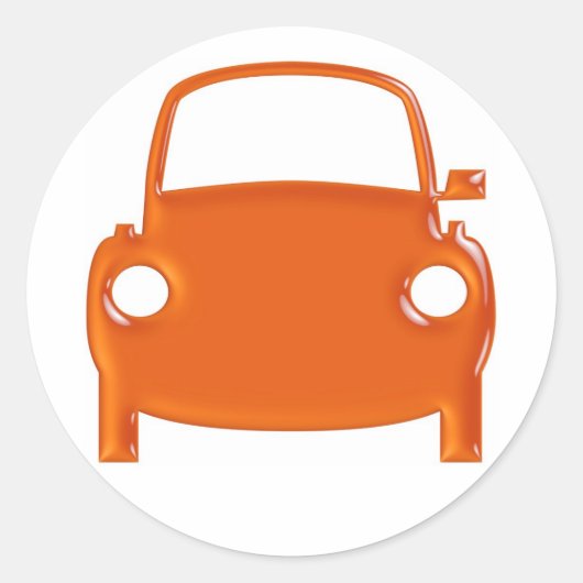 Zucker Bugs Sticker..! Runder Aufkleber (Vorderseite)