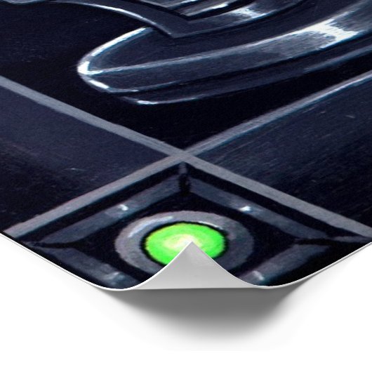 "Zucker" Candy Store Fairy Poster (Ecke)