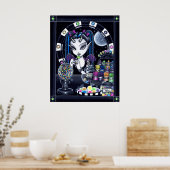 "Zucker" Candy Store Fairy Poster (Küche)