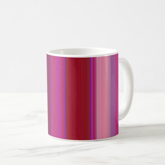 Zucker Candy Streifen Kaffeetasse (VorderseiteRechts)