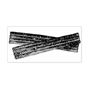 Zucker Churro Fried Teig Konditorei Spanisches Ess Gummistempel