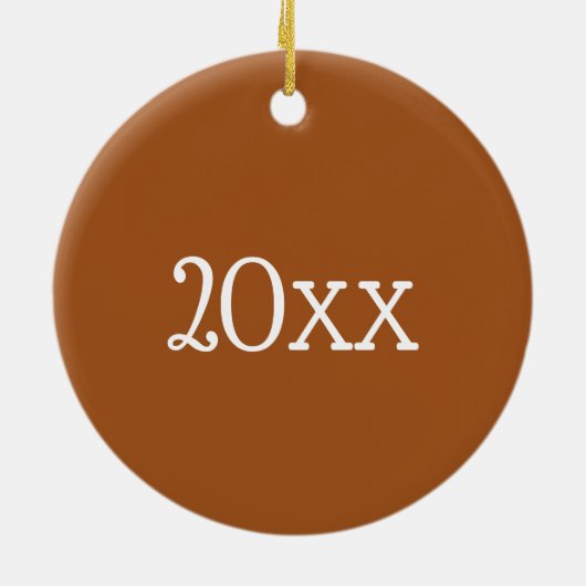 Zucker Churro Fried Teig Konditorei Spanisches Ess Keramik Ornament (Hinten)