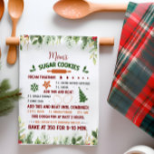 Zucker Cookie Weihnachten Rezept Küchentuch