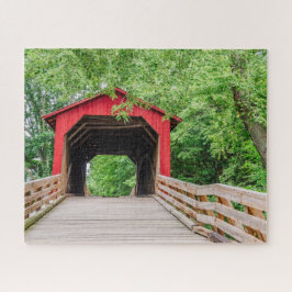 Zucker-Creek-Brücke, Glenarm, IL 520 Stück Puzzle