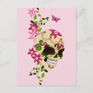 Zucker [Día de Muertos] Postkarte