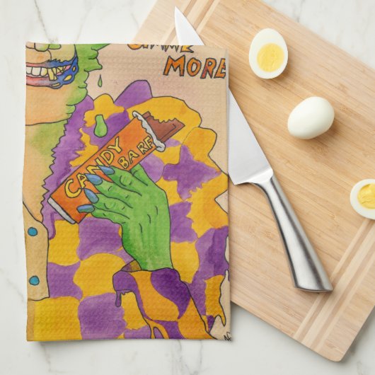 Zucker! Geschirrtuch (Viertel Falte)