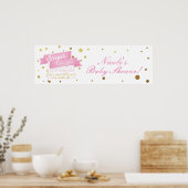 Zucker & Gewürze & Alles Nette Baby Dusche Banner Poster (Küche)