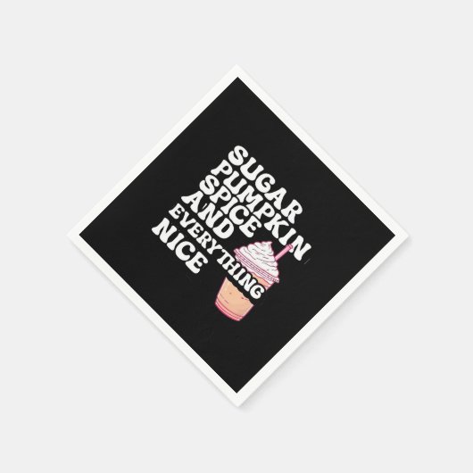 Zucker, Gewürze und alles Gute im klassischen T-Sh Serviette (Ecke)