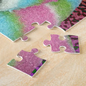 Zucker-Gleitschirm mit einem Hut Puzzle (Seite)