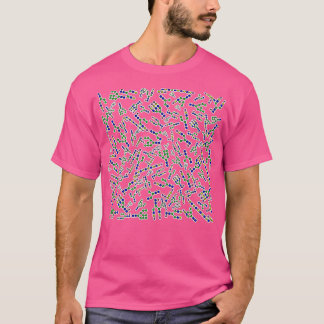 Zucker Glycan Swirl Ecru Hintergrund 1 T-Shirt