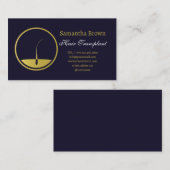 Zucker Haarentfernung Haartransplantation Visitenkarte (Vorne/Hinten)