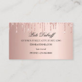 Zucker Haarentfernung Zucker Schönheitssalon Welln Visitenkarte (Rückseite)