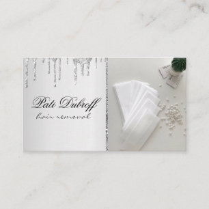 Zucker Haarentfernung Zucker Schönheitssalon Welln Visitenkarte