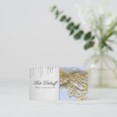 Zucker Haarentfernung Zucker Schönheitssalon Welln Visitenkarte (Stehend Vorderseite)