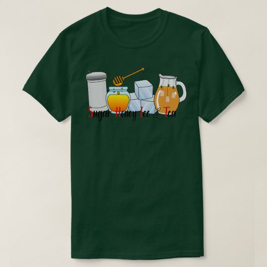 Zucker Honig Eis & Tee (Design vorne)