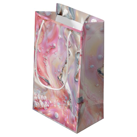 Zucker Kleine Geschenktüte (Rückseite Schrägansicht)