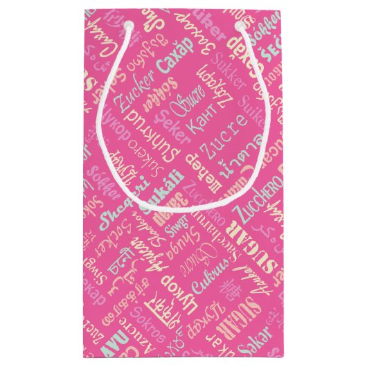 Zucker Kleine Geschenktüte (Rückseite)