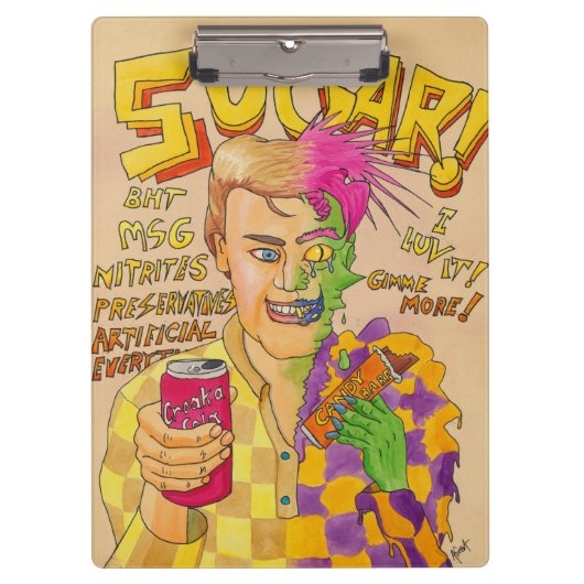 Zucker! Klemmbrett (Vorderseite)