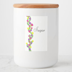 Zucker Lebensmitteletikett