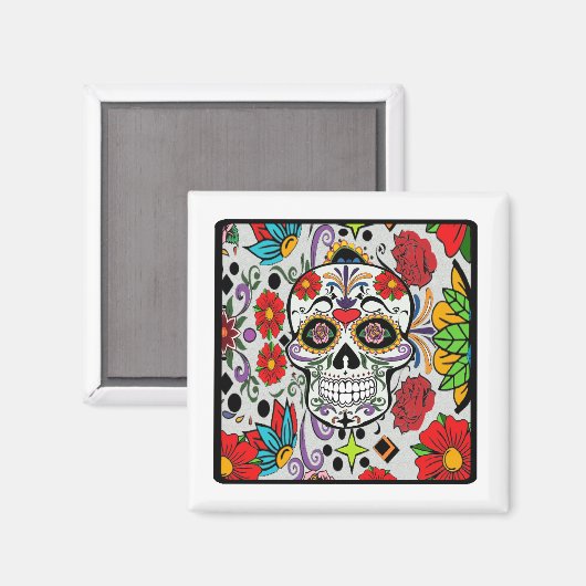 Zucker Magnet (Vorderseite/Rückseite)