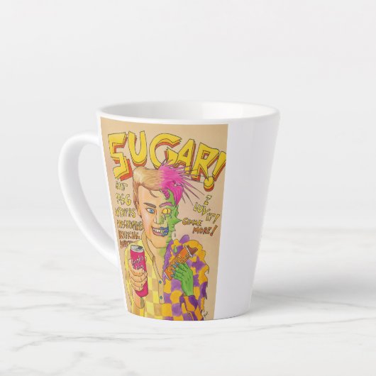 Zucker! Milchtasse (Linke Ecke)