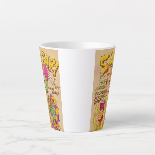 Zucker! Milchtasse (Vorderseite)