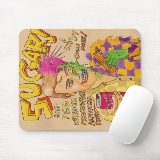 Zucker! Mousepad (Mit Mouse)