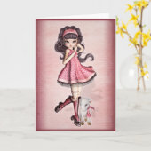 Zucker n' Gewürznotecard Karte (Gelbe Blume)