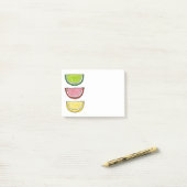 Zucker Obst Slice Candy Lemon Limone Scheiben Post Post-it Klebezettel (Auf Schreibtisch)