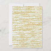 Zucker Pflaume Fairy Nutcracker Glitzer Winter Einladung (Rückseite)