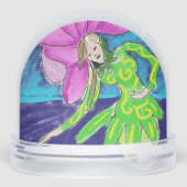 Zucker Pflaume Fairy Snow Globe Schneekugeln (Rückseite)