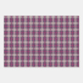 Zucker-Pflaume - Set Pflaume & Bows, Weihnachtsges Geschenkpapier Set (Vorderseite)