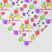 Zucker-Pflaumen Weihnachten Seidenpapier (Ausschnitt)