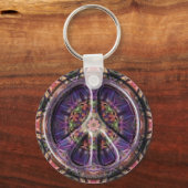 Zucker Plums Peace Schlüsselanhänger (Vorderseite)