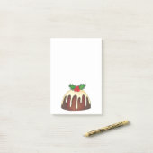 Zucker Pudding Weihnachts Weihnachtsfeiertag Feins Post-it Klebezettel (Auf Schreibtisch)