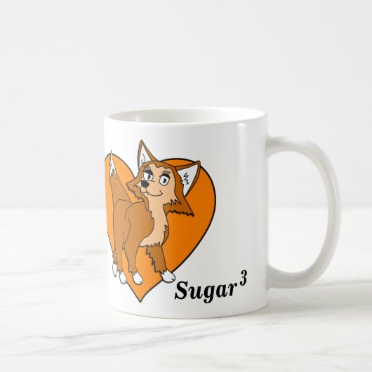Zucker Rauminhalt berechnete Tasse (Rechts)