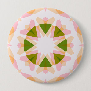 Zucker Rosa Frühlingsgrün Stern Dopamin Dekor Kuns Button