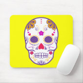 Zucker-Schädel: 1 Mousepad (Mit Mouse)