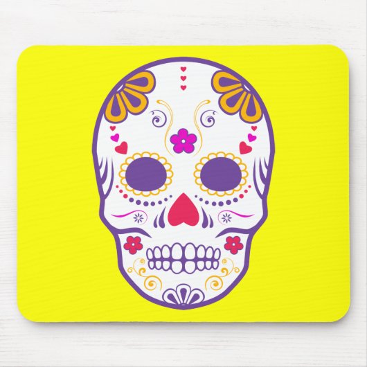 Zucker-Schädel: 1 Mousepad (Vorne)