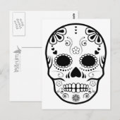 Zucker-Schädel: 1 Postkarte (Vorne/Hinten)