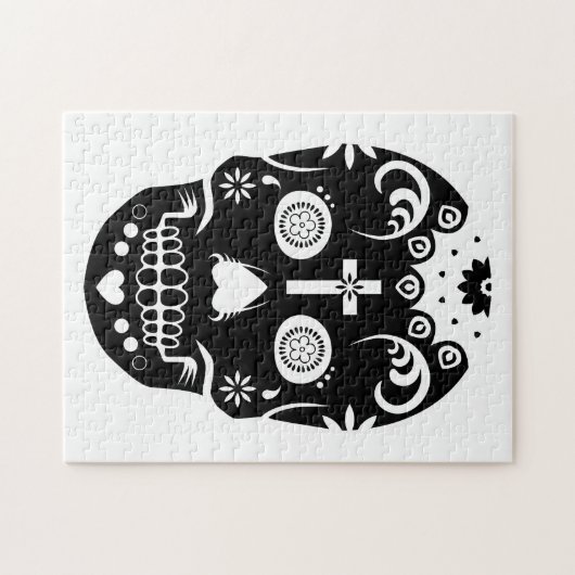 Zucker-Schädel: 1 Puzzle (Horizontal)