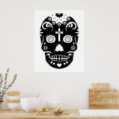 Zucker-Schädel: 2 Poster (Küche)