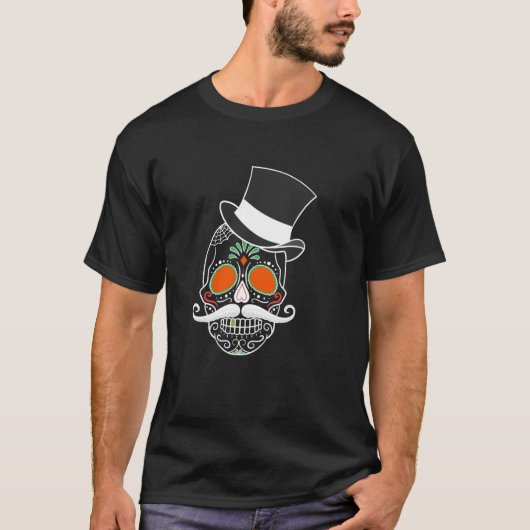 Zucker-Schädel Calavera T-Shirt (Vorderseite)