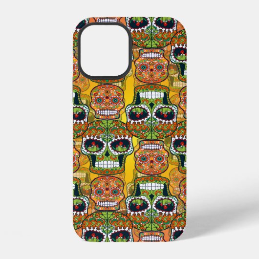 Zucker-Schädel iPhone Hülle (Rückseite)