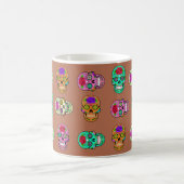 Zucker Schädel Kaffeetasse (Mittel)