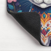 Zucker-Schädel-Kätzchen Mousepad (Ecke)