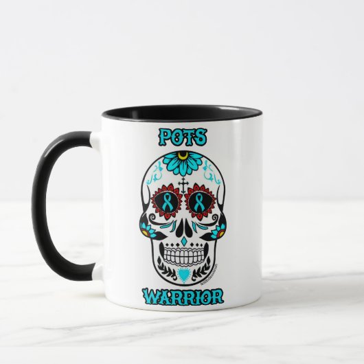 Zucker-Schädel/Krieger...POTS Tasse (Links)