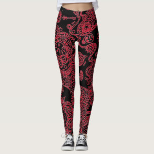 Zucker-Schädel-Leggings Leggings
