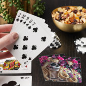 Zucker-Schädel-Spielkarten Spielkarten (In Situ)