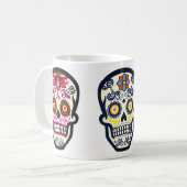 Zucker-Schädel-Trio Kaffeetasse (Vorderseite Links)